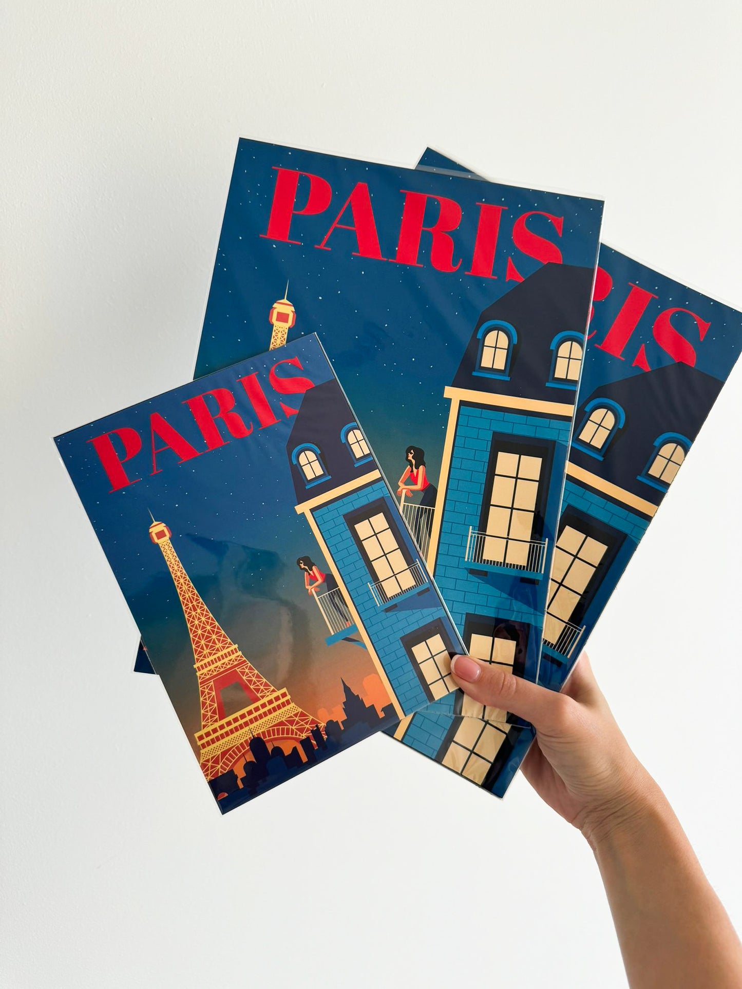 ‘Just Moved to Paris’ Print