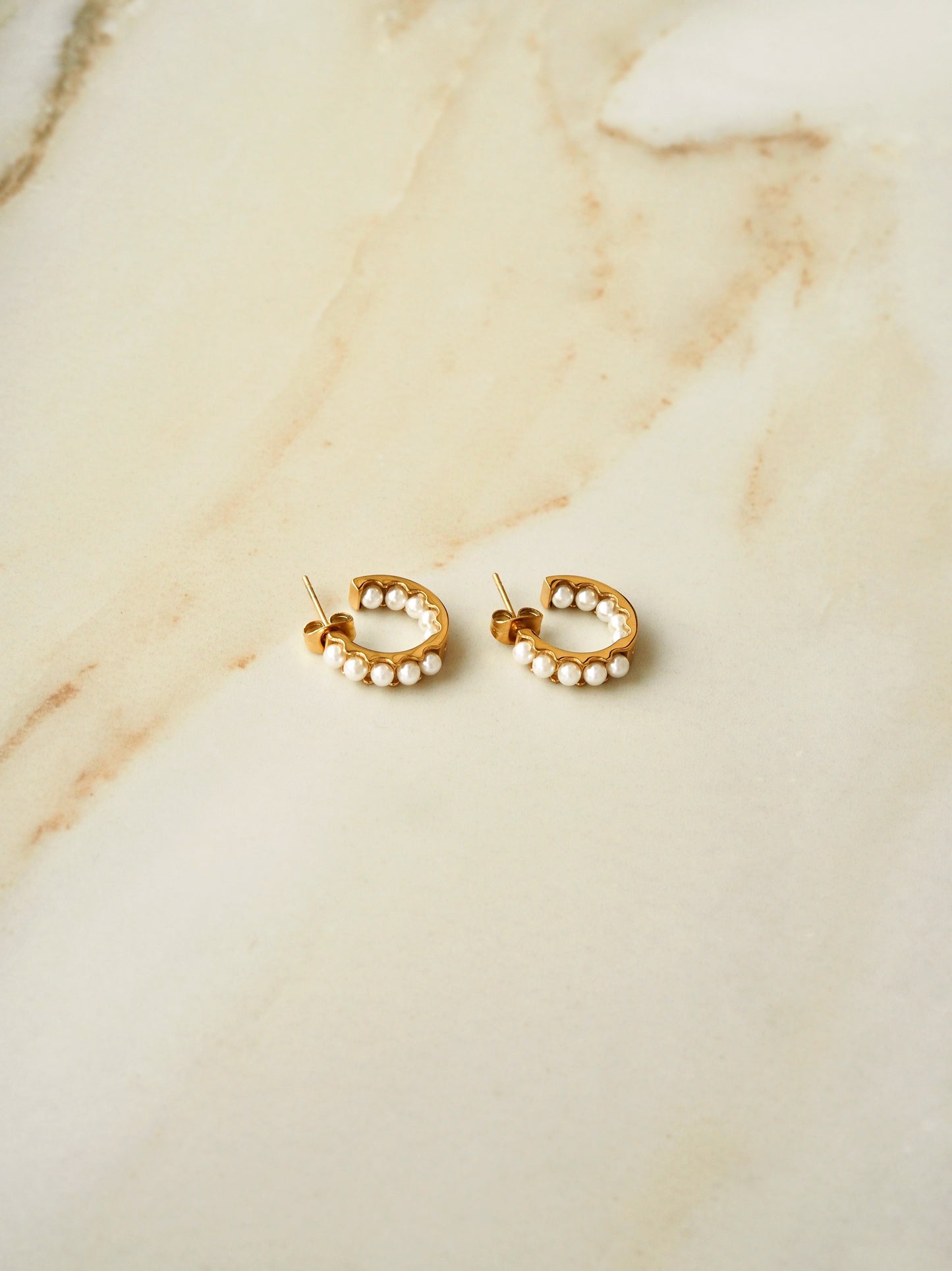 A Little Luxe Pearl Earrings